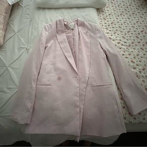 Pink blazer